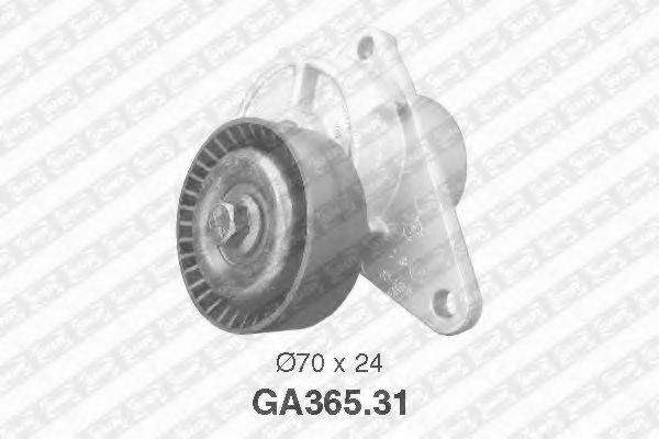 Натяжник паска приводного Volvo C70/S40/S60/S70/S80/V70/XC90 2.0/2.4/ 00-