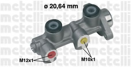 METELLI - 05-0190 - Циліндр гальм. головний Opel Astra F С 10.91 - 08.98 Г.