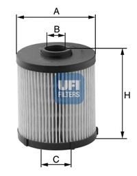 UFI - 26.020.00 - Топливный фильтр