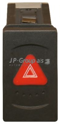 JP GROUP - 1196300600 - Кнопка аварийной сигнализации Passat B5 96-05