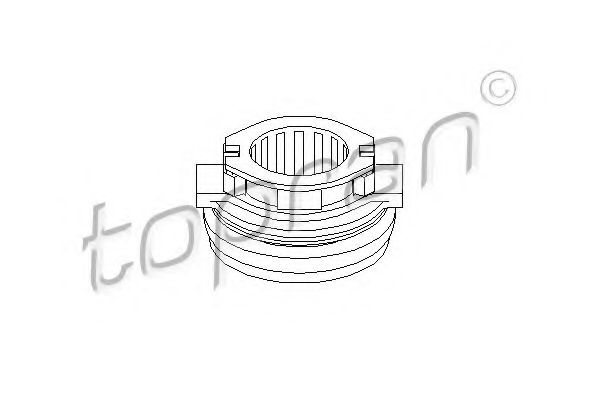 TOPRAN - 301 097 - Вижимний підшипник Ford Sierra/Scorpio 1,6-2,3D 82-