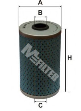 MFILTER - DE 3114 - Фильтр топл. NISSAN, OPEL (пр-во M-Filter)