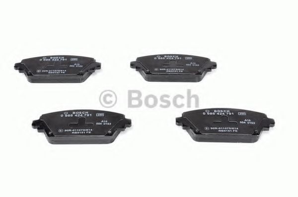 BOSCH - 0 986 424 791 - Торм колодки дисковые (пр-во Bosch)