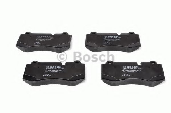 BOSCH - 0 986 494 167 - Гальмівні колодки дискові перед. DB W211 S320-500 05-