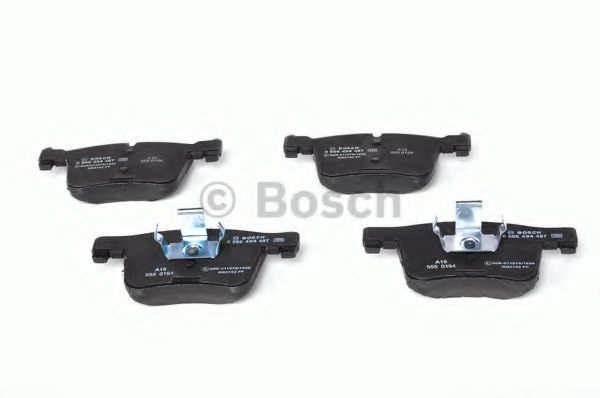 BOSCH - 0 986 494 487 - Гальмівні колодки дискові перед. BMW 5 (F10), 5 Touring (F11), X3 (F25), Z4 (E89) 09 -