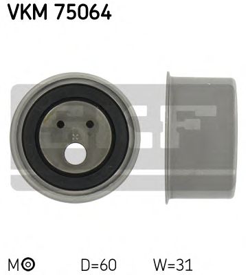 SKF - VKM 75064 - Ролик натяжний паска ГРМ Mitsubshi Galant 2.0 16V 96-