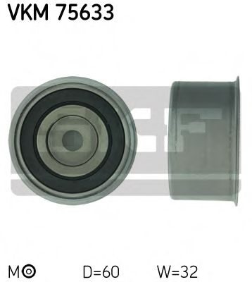 SKF - VKM 75633 - Ролик паска приводного Hyundai Sonata 2.0 16v 01-   2.4 16v  98-