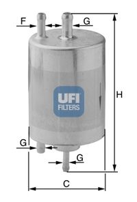 UFI - 31.841.00 - Фільтр паливний