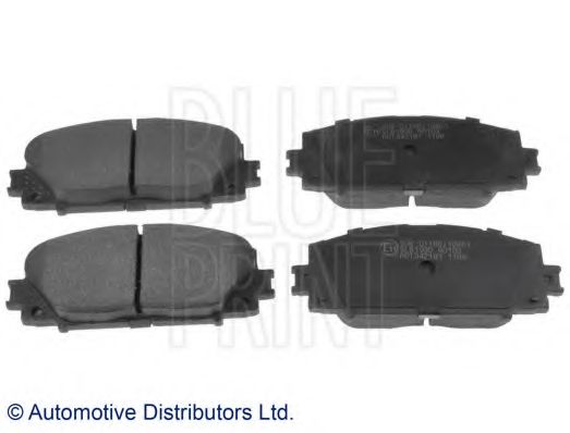 BLUE PRINT - ADT342181 - Колодки тормозные дисковые передние Lexus, Toyota (пр-во Blue Print)