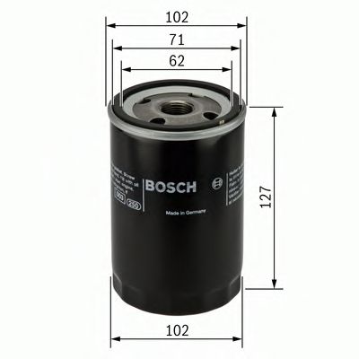 BOSCH - 0 451 203 152 - Масляный фильтр