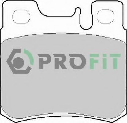 PROFIT - 5000-0644 - Колодки гальмівні дискові