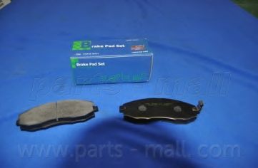 PARTS-MALL - PKA-007 - Колодка гальм. диск. HYUNDAI LIBERO(-OCT 2006) (вир-во PARTS-MALL)