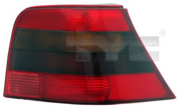 TYC - 11-0254-01-2 - VW GOLF лев. cerno красный зад. фонарь (- патрон )