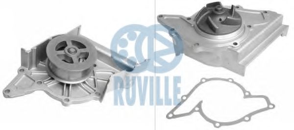 RUVILLE - 65453 - Водяна помпа Audi 80,100 2.6-2.8LTR. 91-