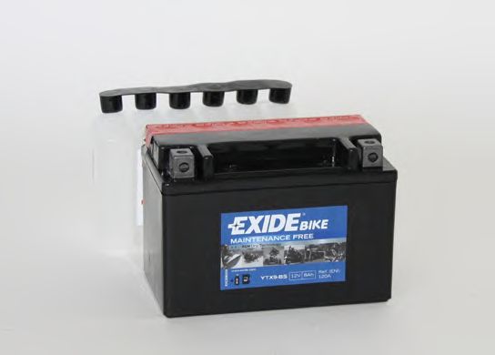 EXIDE - ETX9-BS - Аккумулятор    8Ah-12v Exide AGM (ETX9-BS) (150х87х105) L, EN120