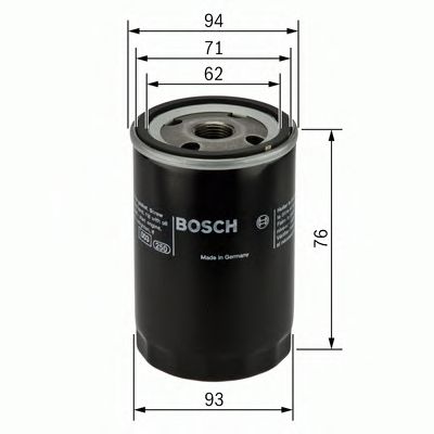 BOSCH - 0 451 103 341 - Фільтр масляний