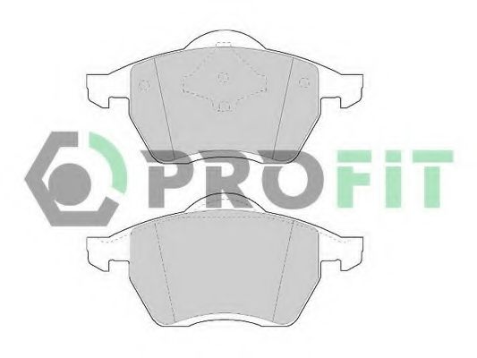 PROFIT - 5000-1055 - Колодки гальмівні дискові