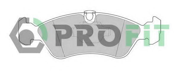 PROFIT - 5000-1067 - Колодки гальмівні дискові