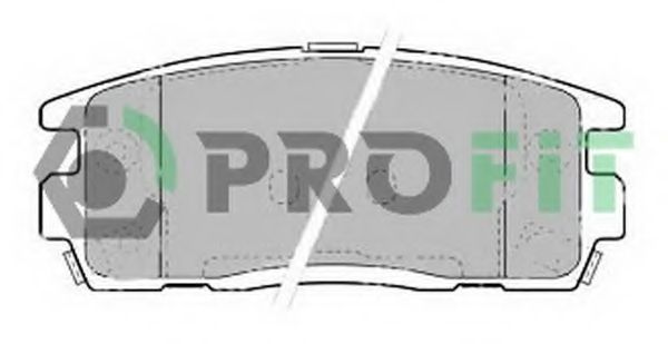 PROFIT - 5000-1935 - Колодки гальмівні дискові