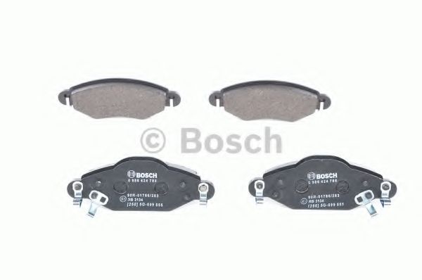 BOSCH - 0 986 424 788 - Гальмівні колодки дискові TOYOTA Yaris -03