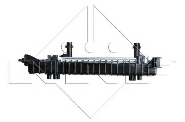 NRF - 50543 - Радіатор охолодження Audi A4 1.6-2.0D 11.00-05.13