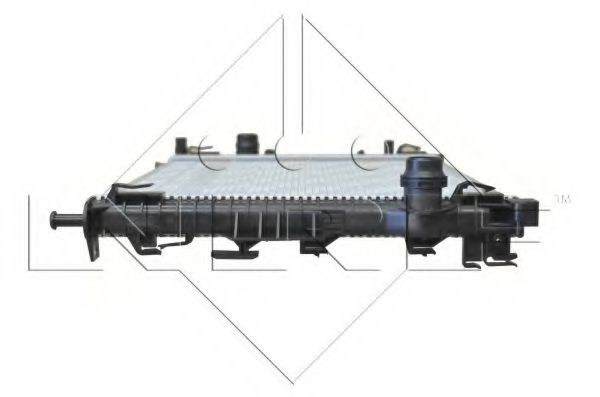 NRF - 53811 - Радіатор охолодження (AT)  FORD C-MAX II, FOCUS III, GALAXY, GRAND C-MAX, MONDEO IV, S-MAX; LAND ROVER DISCOVERY SPORT, FREELANDER 2 1.5-4.4 05.05-