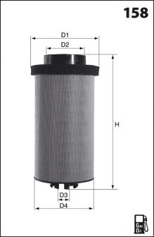 MECAFILTER - ELG5517 - ELG5517 Фільтр палива