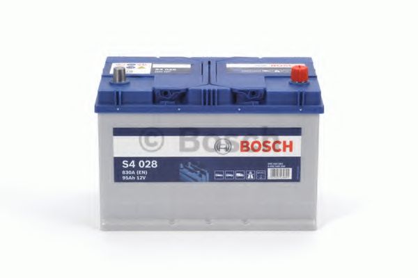 BOSCH - 0 092 S40 280 - АКБ Bosch Asia S4 028 Р(+) 95AH 830A 306*173*225