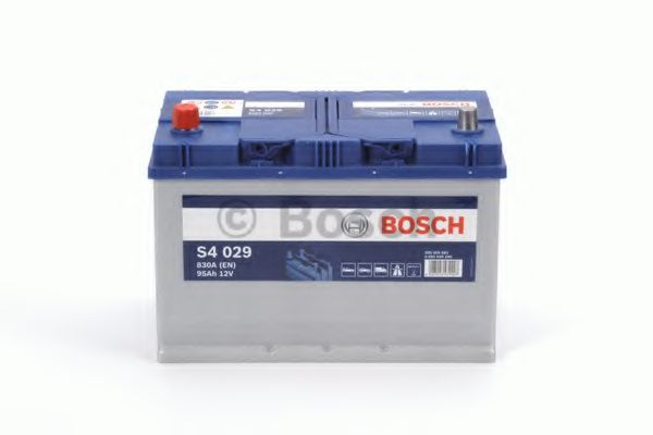 BOSCH - 0 092 S40 290 - АКБ Bosch Asia S4 (+/-) 12V 95Ah 830A  306*173*225