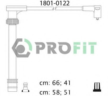 PROFIT - 1801-0122 - Високовольтні кабелі