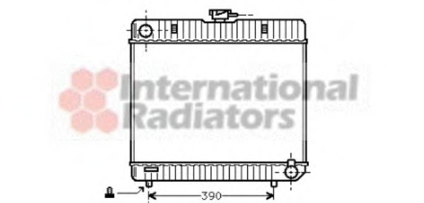 Радиатор, охлаждение двигателя (Охлаждение)