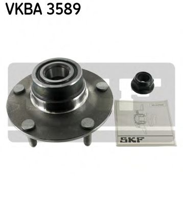 SKF - VKBA 3589 - Пiдшипник ступиці зад. (-ABS) Ford Tranzit 00-