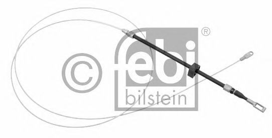 FEBI BILSTEIN - 23973 - Трос ручного гальма (центральний) MB Sprinter 96- (довга база) (2460/285mm)