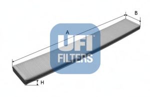 UFI - 53.158.00 - Фильтр, воздух во внутренном пространстве