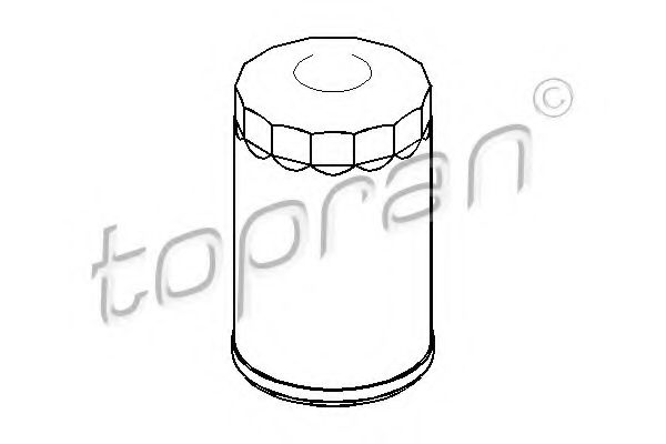 TOPRAN - 100 653 - Фильтр масляный