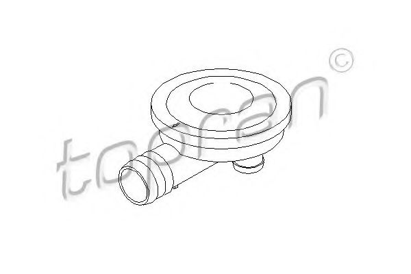 TOPRAN - 111 466 - Клапан вентиляції картера VW T4 2.4 D/2.5 TDI/LT 2.5SDI