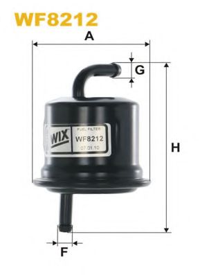 WIX FILTERS - WF8212 - Фільтр паливний