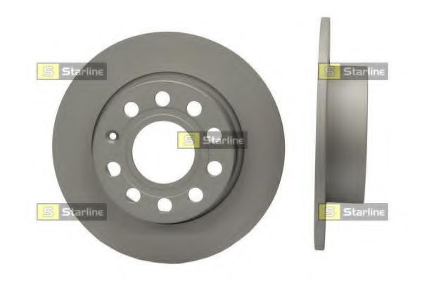 STARLINE - PB 1477C - Диск тормозной окрашенный (антикорозионная обработка)