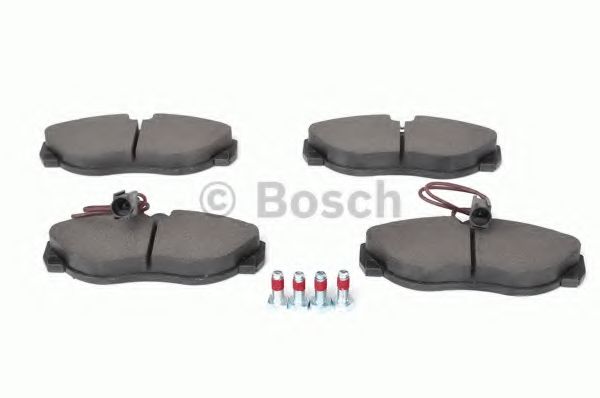 BOSCH - 0 986 424 556 - Гальмівнi колодки дисковi перед. (з датч.) Citroen Jumper 1.9D-2.8D 02.94-04.02