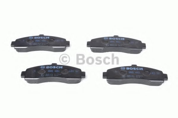 BOSCH - 0 986 461 122 - Гальмівні колодки дискові перед. Nissan Micra II 1.0i-1.5D 92-03