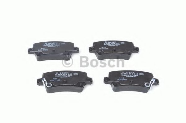 BOSCH - 0 986 494 249 - Торм.колодки зад. Honda Civic VII and Hatchback and Type R 01/06- (wva 24086)