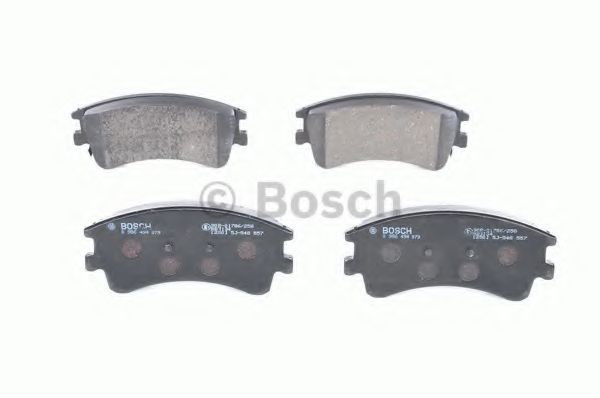 BOSCH - 0 986 494 079 - Гальмівнi колодки дискові перед. Mazda 6 2.0/2.0D/2.3 02-07