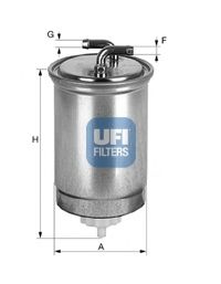 UFI - 24.365.00 - Топливный фильтр