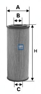 UFI - 25.094.00 - Масляный фильтр