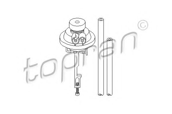 TOPRAN - 100 578 - Вакуумний елемент карбюратора VW Golf/Jetta/Passat 1.3/1.6