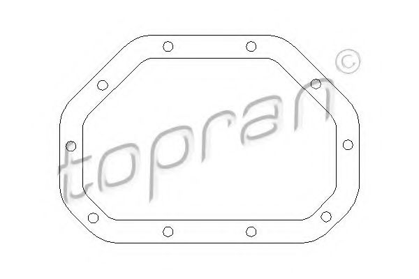 TOPRAN - 200 512 - Прокладка коробки  Opel