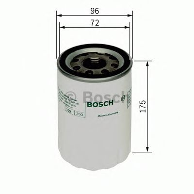 BOSCH - F 026 407 081 - Фільтр масла Iveco Daily S2000  3.0 HPT