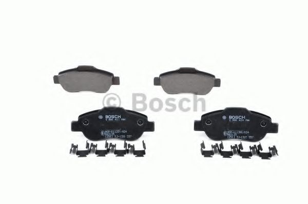 BOSCH - 0 986 424 786 - Гальмівні колодки дискові пер. FIAT PANDA 1.2/1.3D 03- 