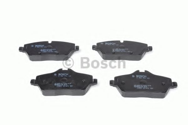 BOSCH - 0 986 494 120 - Гальмівні колодки перед. BMW E87, E90 1.6i-3.0i 09.04-