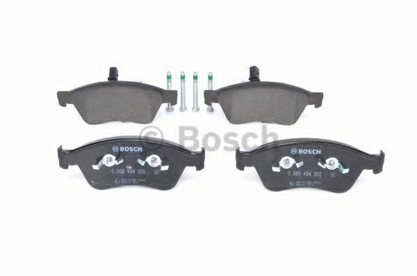 BOSCH - 0 986 494 200 - Колодка торм. диск. AUDI A6, A8 передн. (пр-во Bosch)